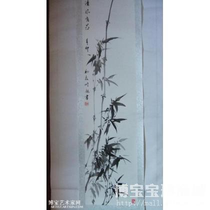 清风有节 写意梅兰竹菊 张川旭作品 类别: 写意梅兰竹菊