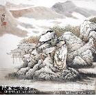 湘西小景 山水画 向阳作品 类别: 国画山水作品