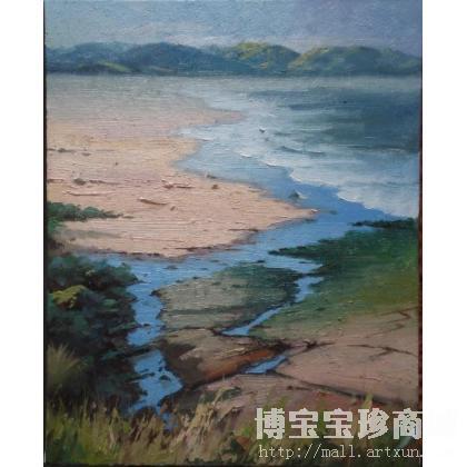 申秀利 余小琴高仿油画风景 类别: 油画X